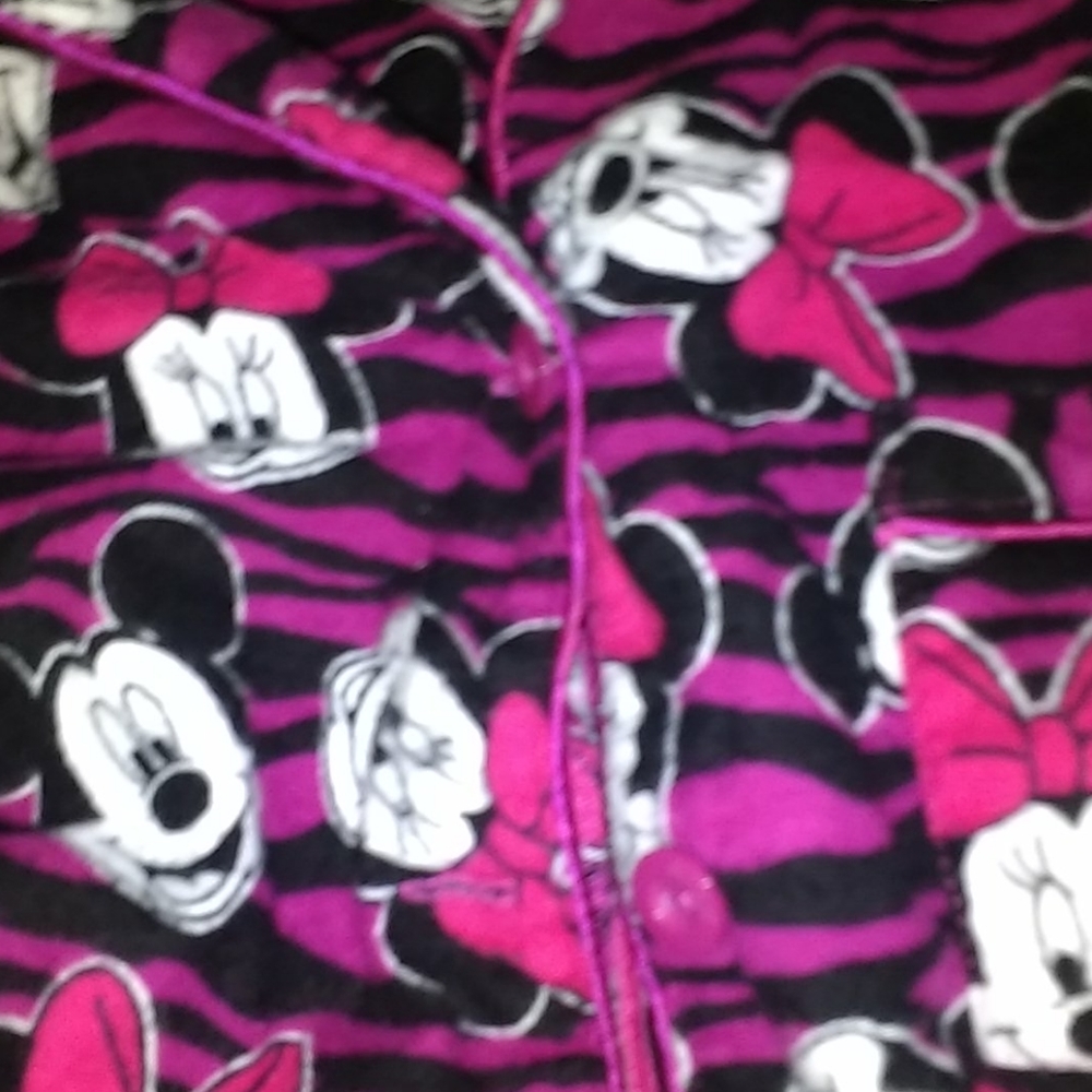 Ladies Mickey and Minnie Mouse Pajamas